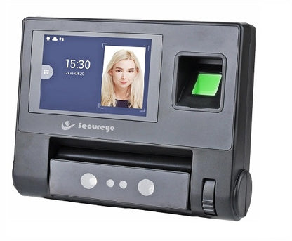 NavKar Systems SECUREYE S-B20CB Face Finger Palm Card Pin Attendance Machine Works on Ontime Desktop Software