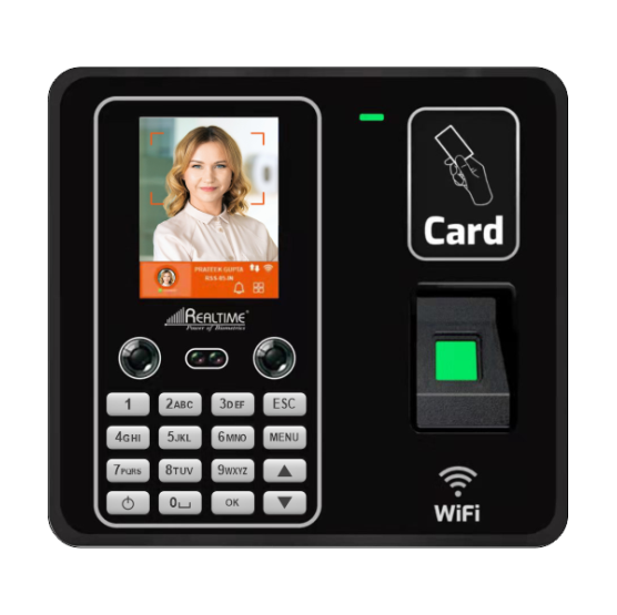 Realtime T304f Plus Face With Fingerprint Attendance With Access Control