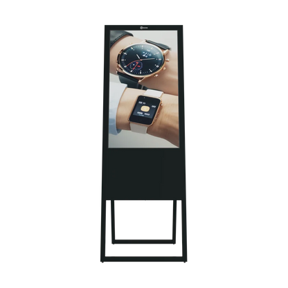 T291101-A E Series 43 Inch A-Type Floor Mount Digital Signage Display | Android 9 | 2GB RAM + 16GB ROM | Non-Touch | Indoor Commercial Advertising Display