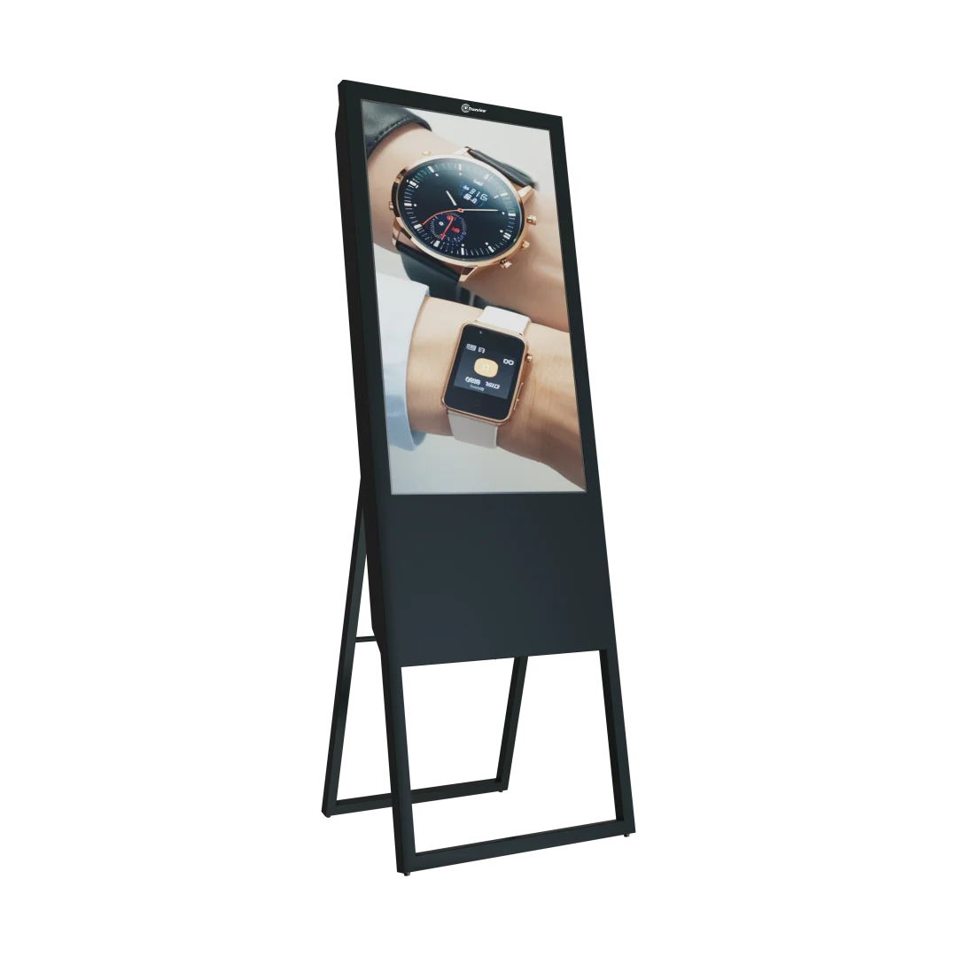 T291101-A E Series 43 Inch A-Type Floor Mount Digital Signage Display | Android 9 | 2GB RAM + 16GB ROM | Non-Touch | Indoor Commercial Advertising Display