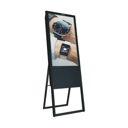 T291101-A E Series 43 Inch A-Type Floor Mount Digital Signage Display | Android 9 | 2GB RAM + 16GB ROM | Non-Touch | Indoor Commercial Advertising Display