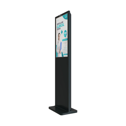 T291098-A E Series 43 Inch Floor Mount Digital Signage Display | Android 9 | 2GB RAM + 16GB ROM | Non-Touch | Indoor Commercial Advertising Display