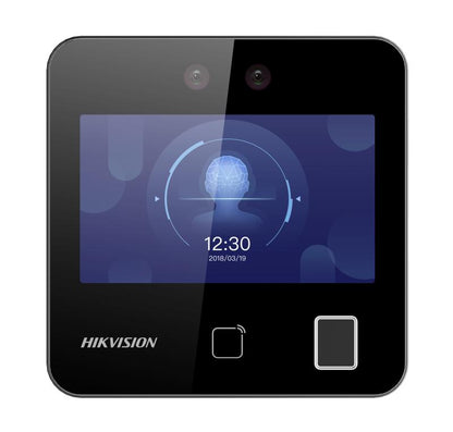 Hikvision Face Recognition Access Terminal DS-K1T343EFWX with EM Lock, L Bracket, U Bracket and Push Button
