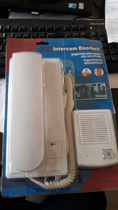 Audio Door Phone Security System for Villa Along with Electronic Door Lock, Door Lock System Open by Audio Door Phone,one to one intercom, Phone with Door Lock