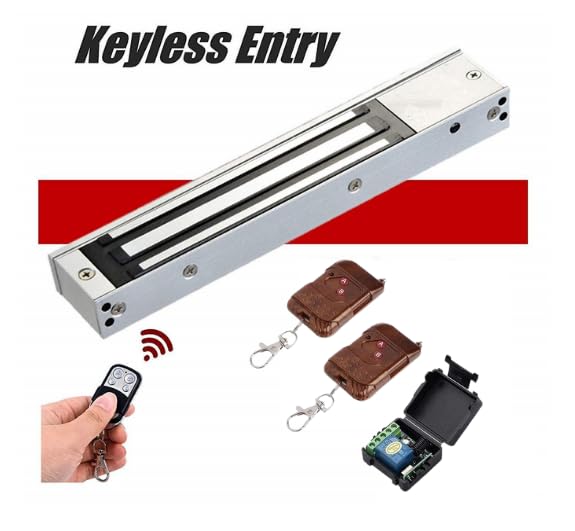 Combo-CN194 Electro Magnetic Lock with Remote Receiver, Remote kit and Power Supply