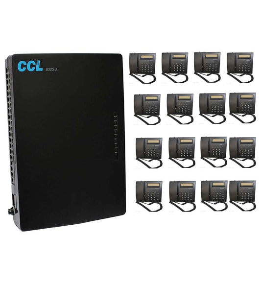 Combo-CN164 CCL 416 Epabx with C51 16 nos Phones