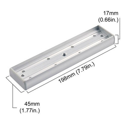 I Bracket Installation Groove of Armature Plate for 280KG 600Lbs Magnetic Lock