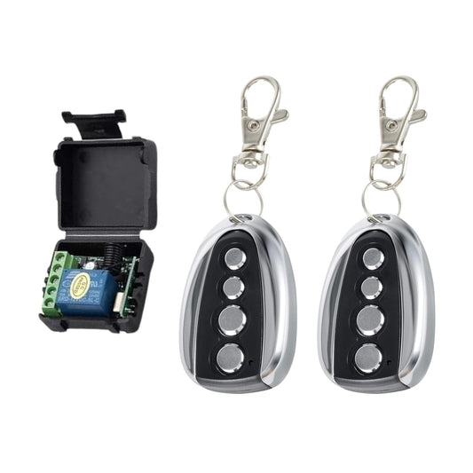 Combo-CN262 Remote Receiver with 2 (433MHZ) 4 Button Remote for Electronic or EM Door Lock