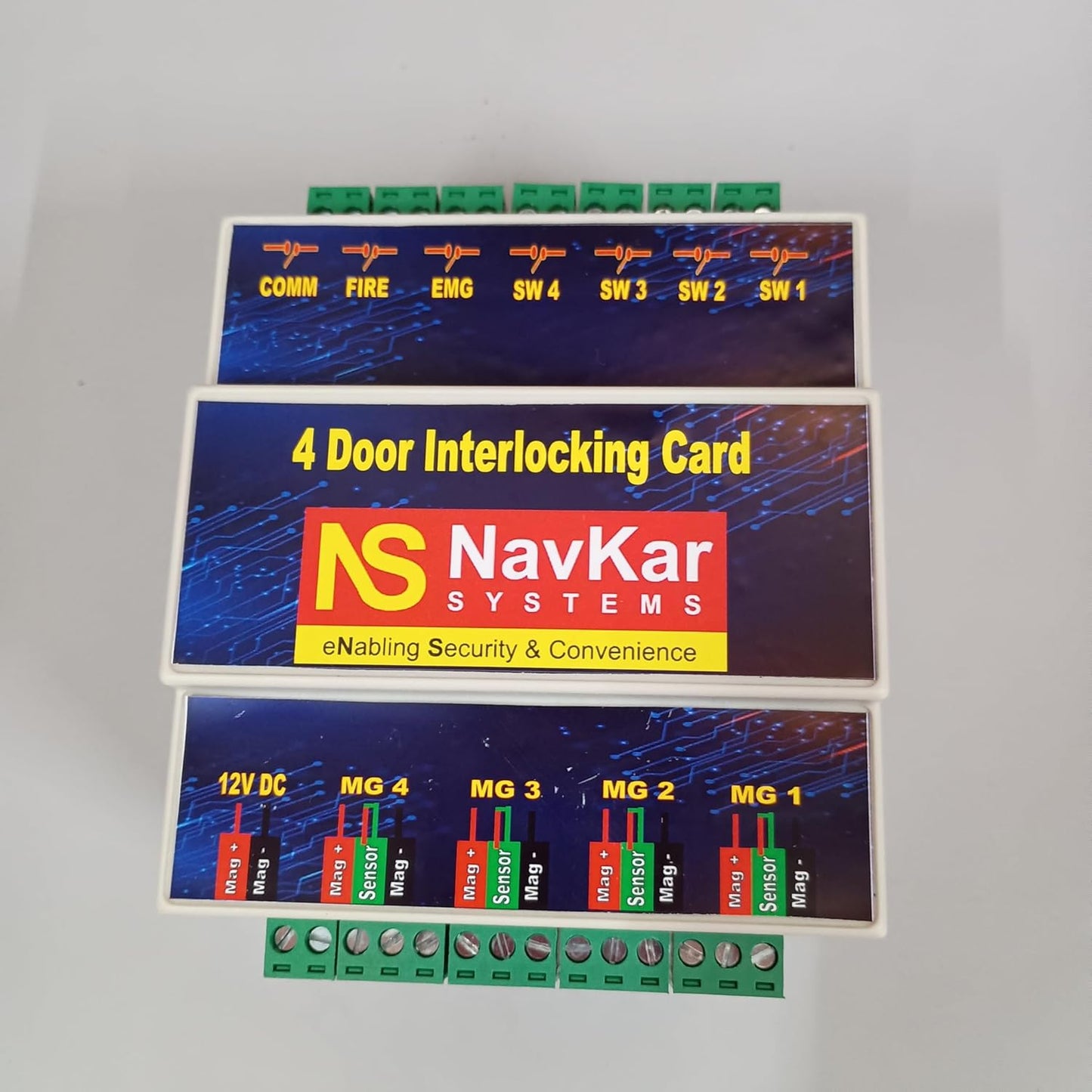 DICM-04 Navkar Systems 4 Door Interlocking Controller Card