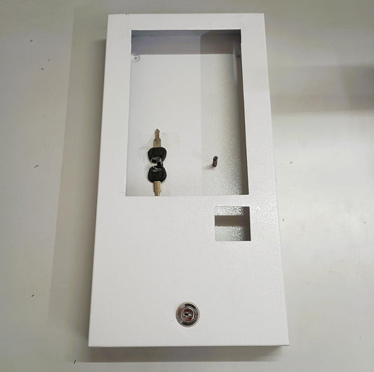 (MC-503) Metal Cabinet for Realtime Aadhar 503 Face Attendance Device | Wall Mount Lockable Casing for Biometric Machine | Heavy Duty Security Enclosure