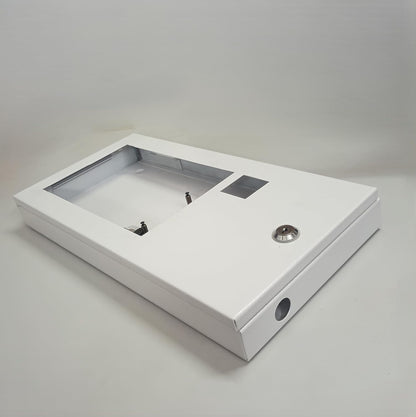 (MC-503) Metal Cabinet for Realtime Aadhar 503 Face Attendance Device | Wall Mount Lockable Casing for Biometric Machine | Heavy Duty Security Enclosure