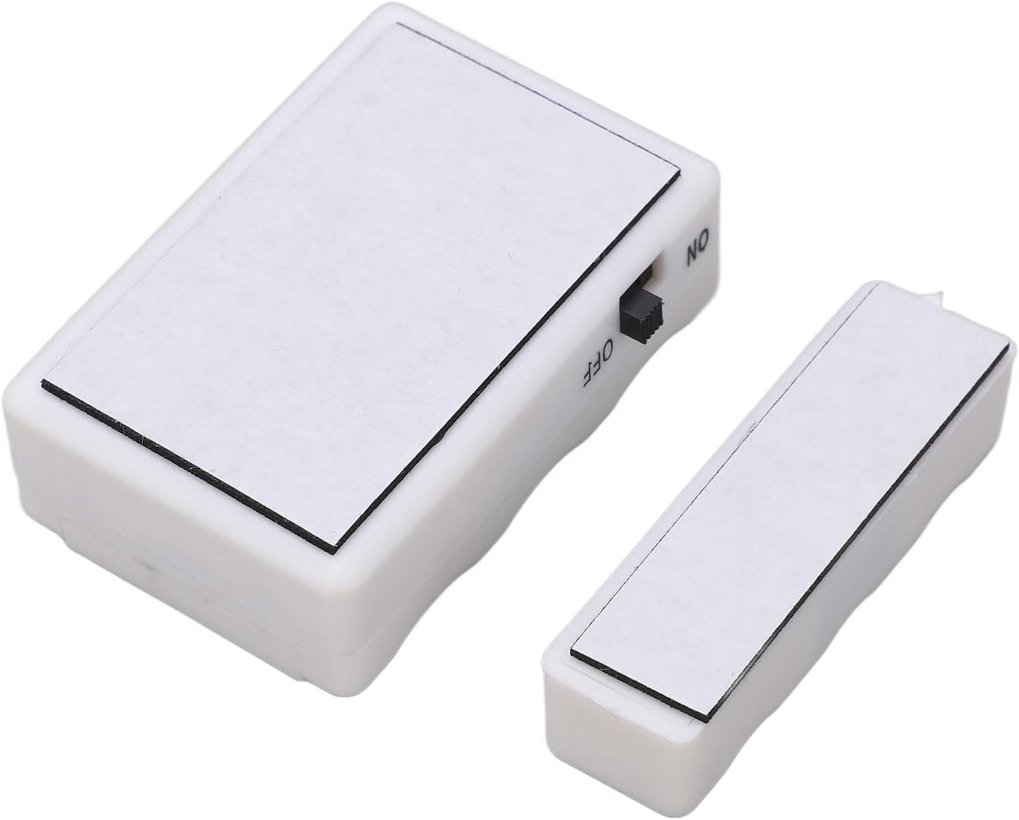 (MC-AL) Wireless Door Window Open Alert Home Security System Siren/Alarm, Standard Size, White - Set of 8 Numbers Sensors