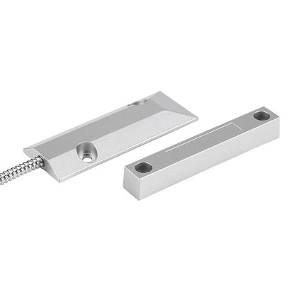 NO&NC 3 Wires Magnetic Garage Door Contacts Heavy Duty Alarm Switch Sensor for Roller Shutter
