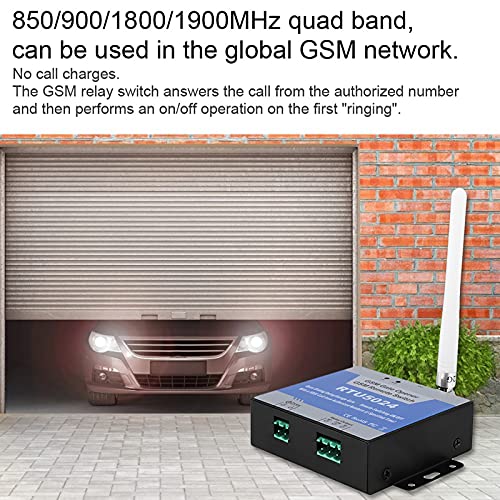 RTU5024 Smart GSM Gate Opener | Relay Switch | Wireless Remote Control Door Access Door Opener Free Call 850/900/1800/1900MHz