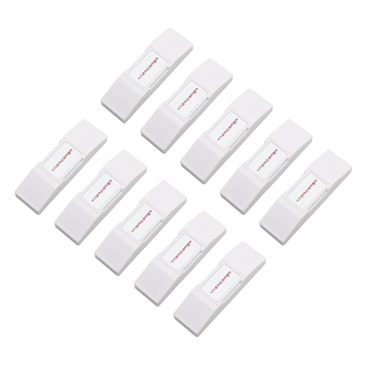 Navkar Systems Pack of 10 Fire Alarm Emergency Door Release Exit Switch Push Button (EMG-SW) with Backbox Surface Mount