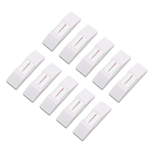 Navkar Systems Pack of 10 Fire Alarm Emergency Door Release Exit Switch Push Button (EMG-SW) with Backbox Surface Mount