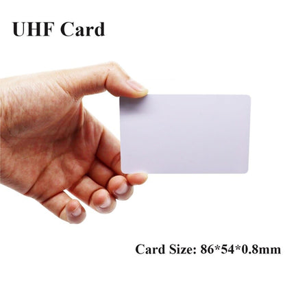 Navkar Systems Set of 200 RFID UHF Smart Cards | Long Reading Distance Card | White RFID Ultra High Frequency Smart Card | Library Smart Card | Up to 10 Mtr (Works with only UHF Reader)