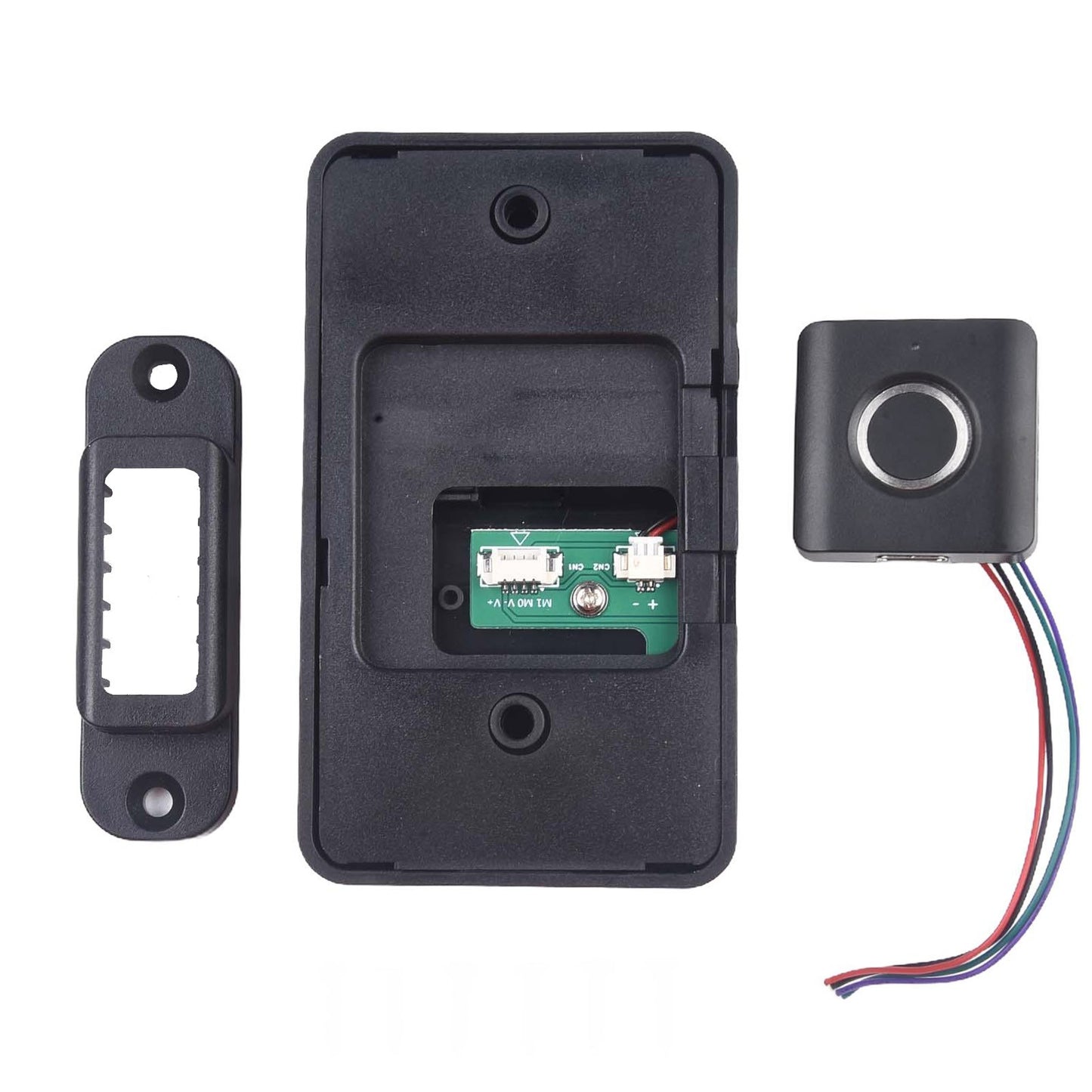 FPCL-100 Fingerprint Lock for Drawer & Cabinet Smart Lock with Emergency USB Power Input for Home, Cabinet, Drawer, Box, Locker