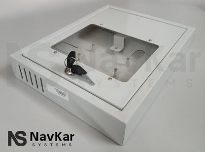 Navkar Systems Metal Casing Enclosure for ESSL Aiface Jupiter Face Finger Biometric Attendance Machine