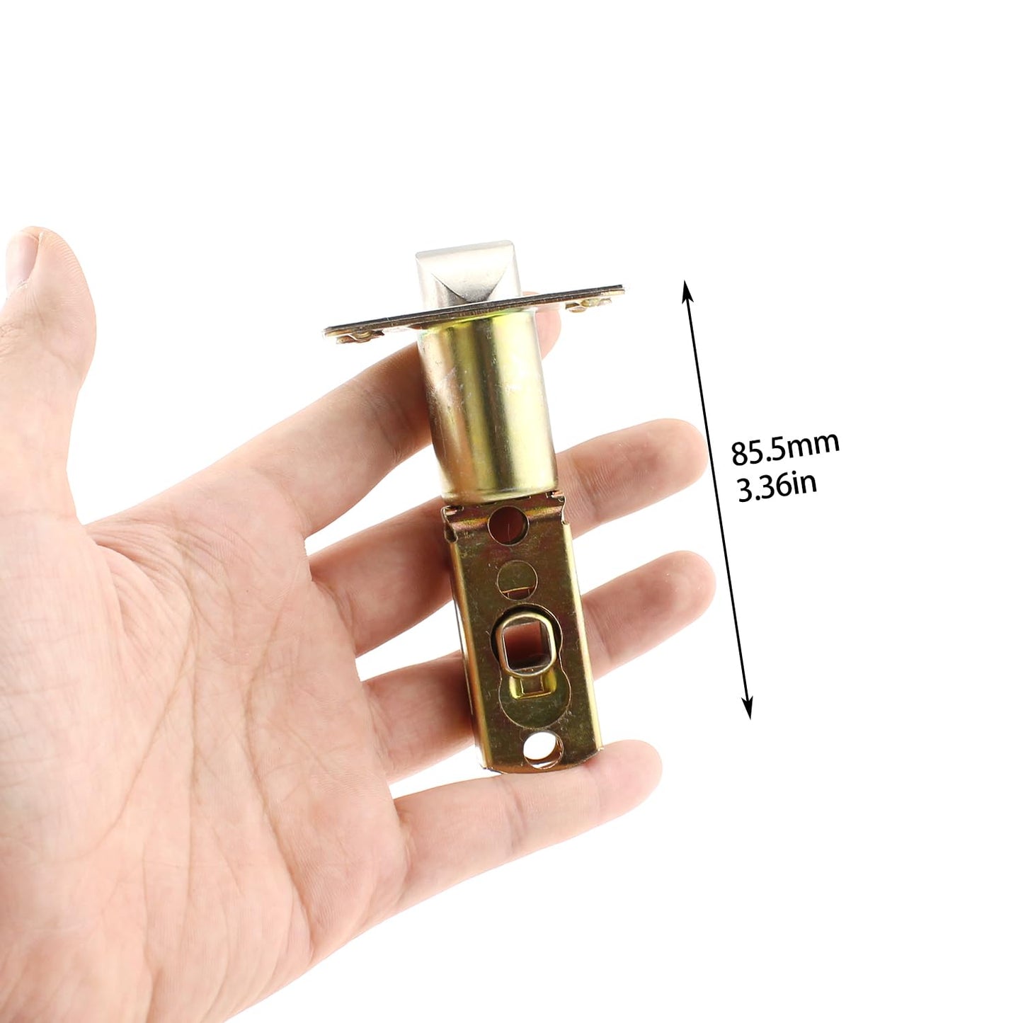 Navkar Systems Tubular Adjustable Latch 60/70MM of Lock FPHL-900 Stainless Steel Triple Lever Ball Cylinder Suitable for Lever Door Handle and Internal Door Handle