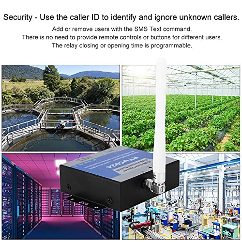 RTU5024 Smart GSM Gate Opener | Relay Switch | Wireless Remote Control Door Access Door Opener Free Call 850/900/1800/1900MHz