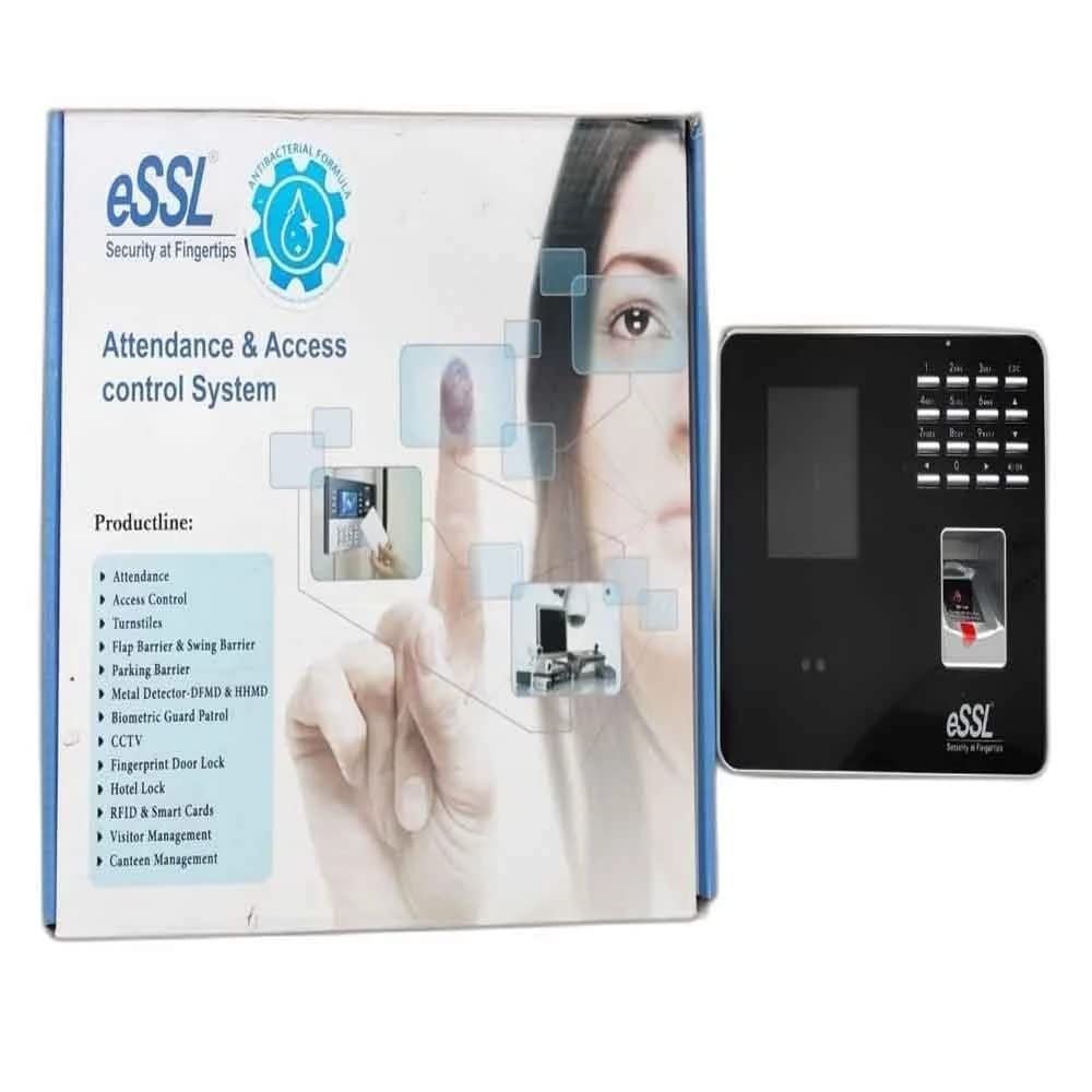 Combo-CN169 Face Finger Biometric Attendance with 1 Year Cloud Software and Mobile App for Upto 50 Employees with EM Lock Exit Switch power Supply L Z Bracket and 10 thin RFID cards