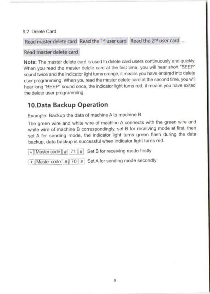JS-32 RFID Pin Reader with 2000 User and exit Reader Support
