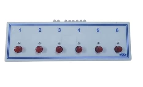 Navkar Systems Nurse Call System/Staff Call System for 6 Points (Wired, 100% Accuracy)