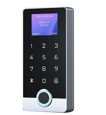 Biometric, Card, PIN Access Control Panel