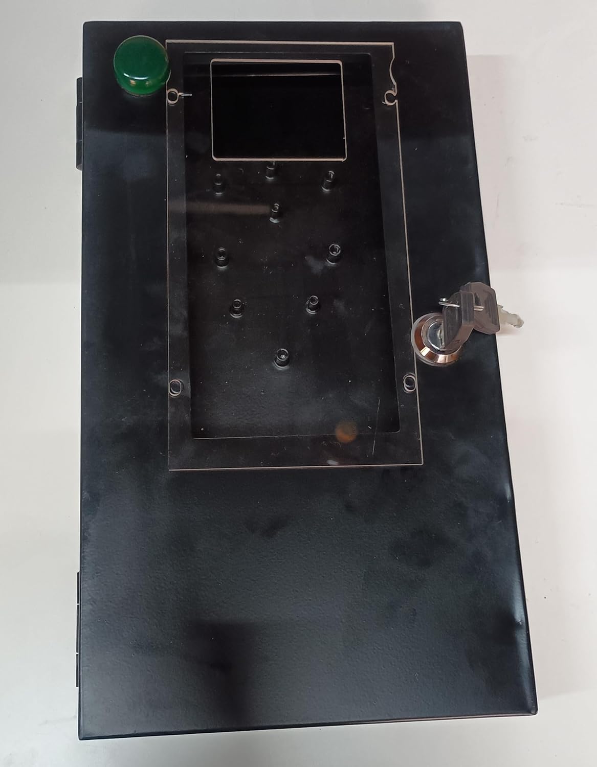 Navkar Systems MC-AIFB Metal Casing Enclosure for ESSL AiFace Mars Face Finger Biometric Attendance Machine