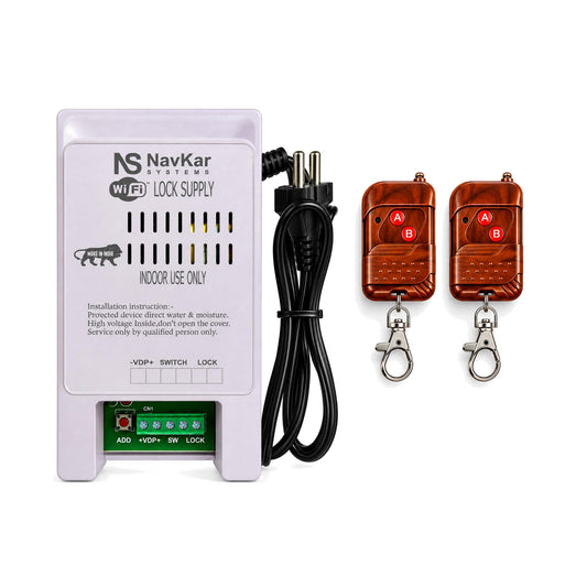 PSWF-01 Wi-Fi Lock Power Supply with 2 Remotes