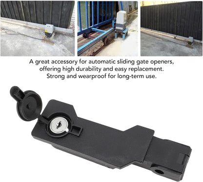 Automatic Sliding Gate Opener Clutch Switch Plastic for Sliding Gate Operators with 2 Keys for Navkar Systems Sliding Gates