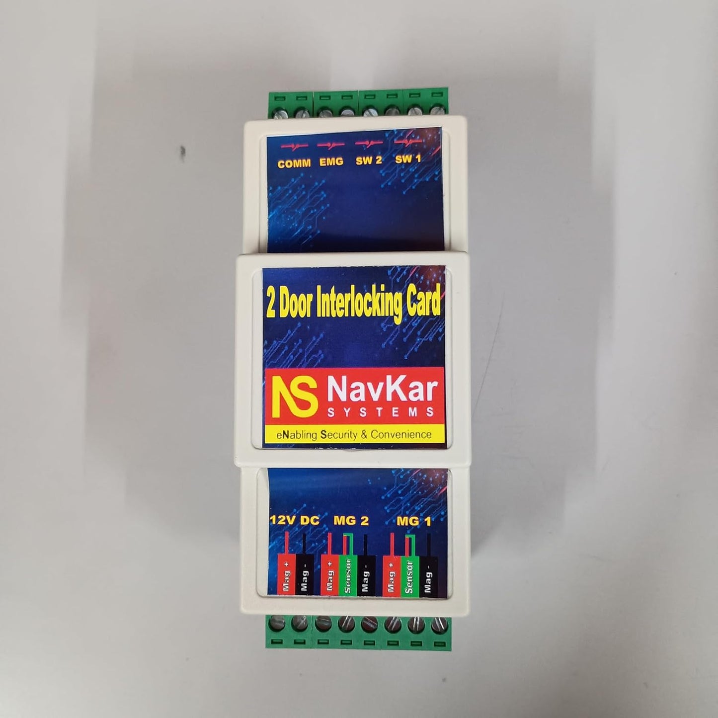 (DICM-02) 2 Door Interlocking Card MCB Type