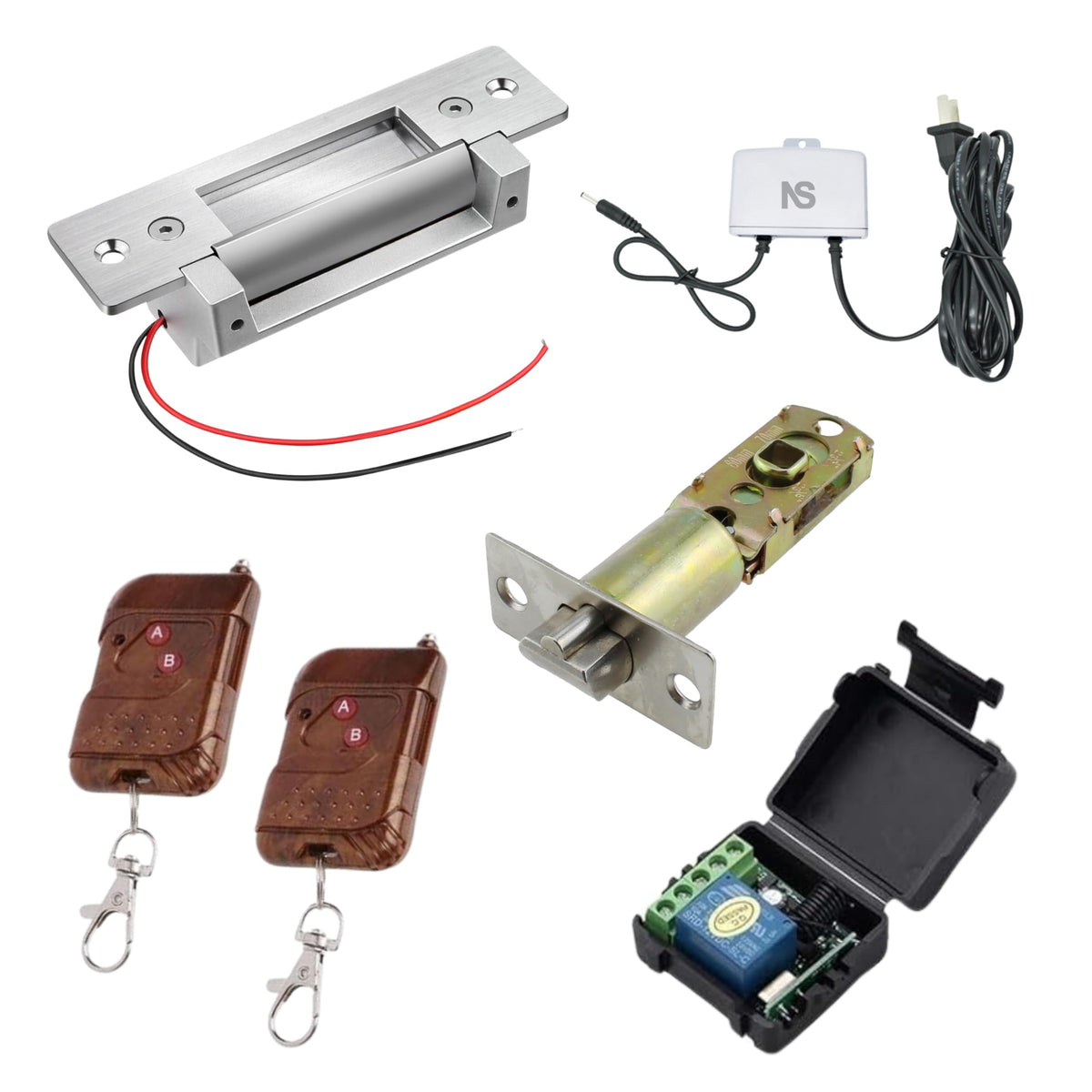Remote Strike Lock Kit for Mortise Lock