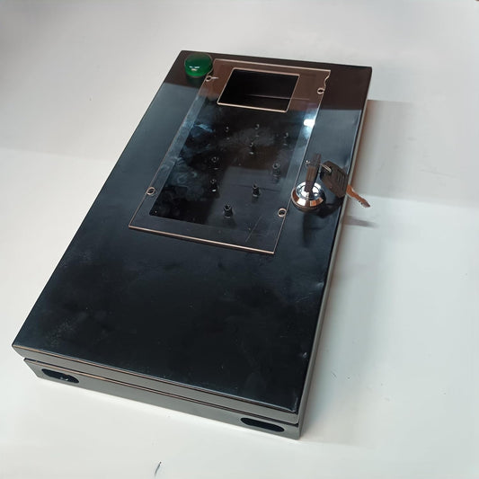 Navkar Systems MC-AIFB Metal Casing Enclosure for ESSL AiFace Mars Face Finger Biometric Attendance Machine