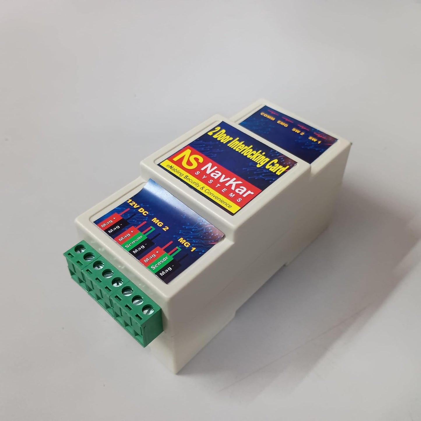 (DICM-02) 2 Door Interlocking Card MCB Type