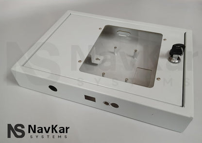 Navkar Systems Metal Casing Enclosure for ESSL Aiface Jupiter Face Finger Biometric Attendance Machine