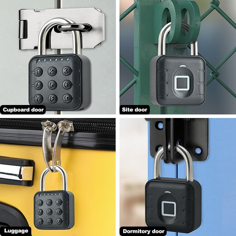 Waterproof Rust-resistant Durable Keyless Convenient and Fast Home Security Smart Password Padlock