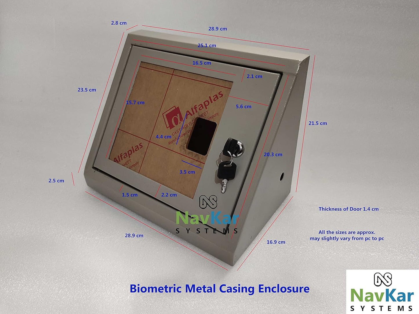 FC-19 Metal Protective Casing For ESSL UFACE 302 Biometric Attendance System