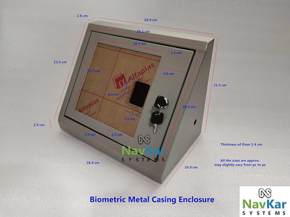 FC-19 Metal Protective Casing For ESSL UFACE 302 Biometric Attendance System