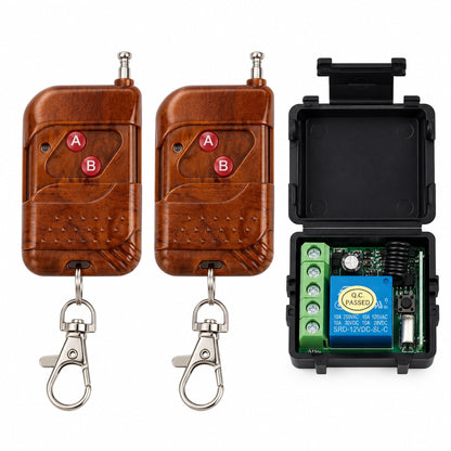12V Remote Receiver with 2 Remotes for Electric Lock