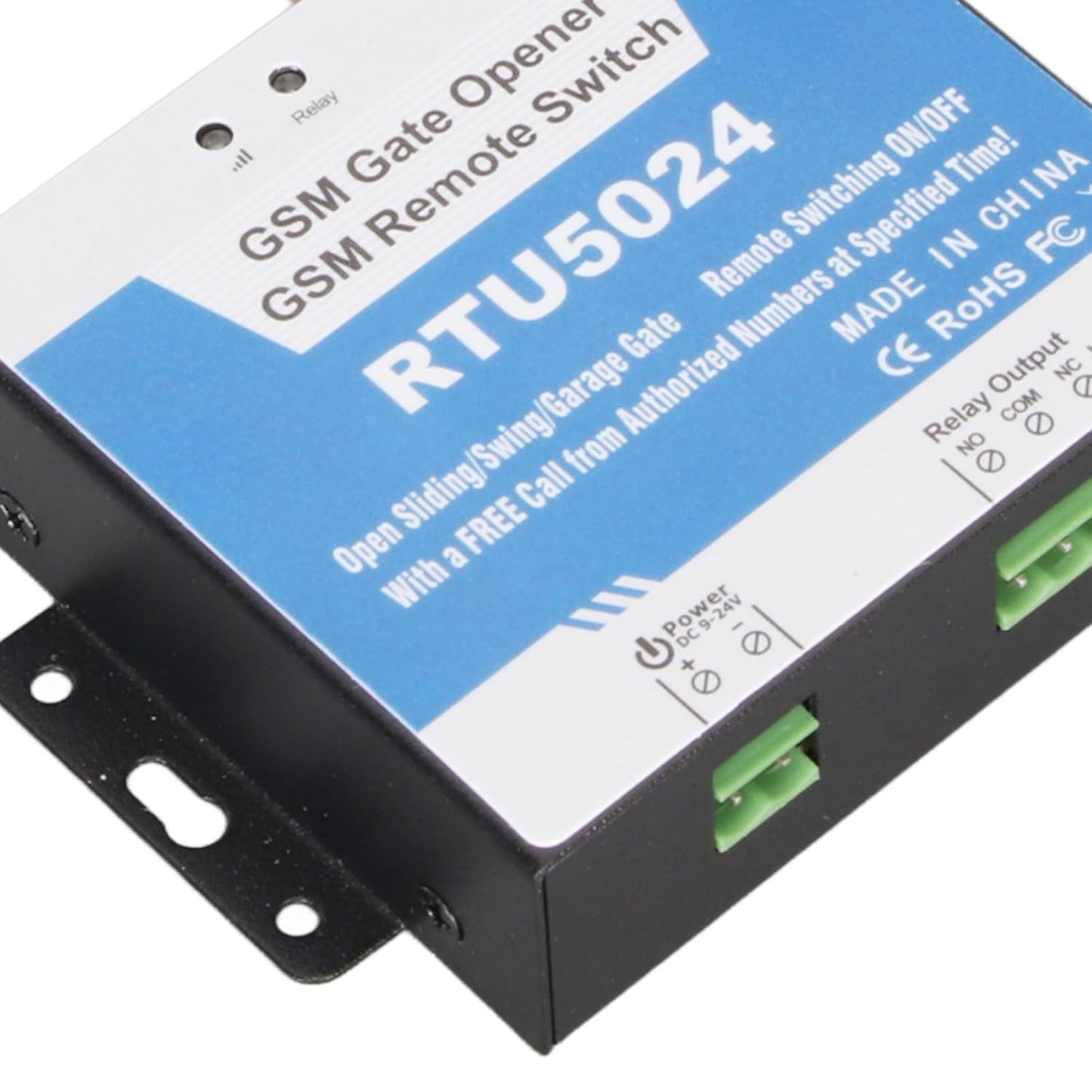 RTU5024 Smart GSM Gate Opener | Relay Switch | Wireless Remote Control Door Access Door Opener Free Call 850/900/1800/1900MHz