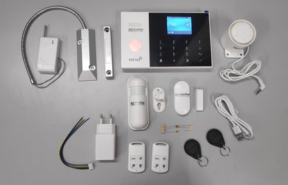 Combo-CN216 (ACJ-405) WiFi GSM Touch Security System Complete Kit with 1 Piece Wireless Shutter Sensor (SH-43)