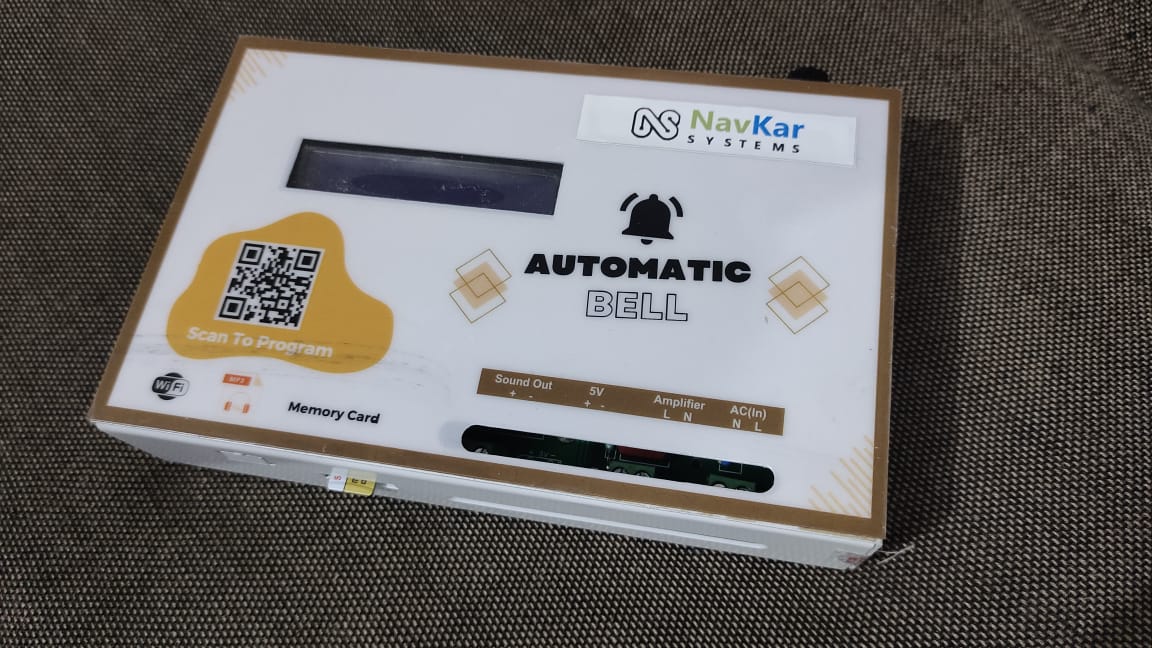 ASBS-MP3 Automatic School Bell Controller, Configure Using PC Through ...