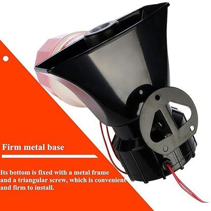 (BLS-220) Emergency-Tone Siren with Revolving Light 30W 130dB AC220V LED AC220V LED Strobe Wired Door Chime (1 Tune)
