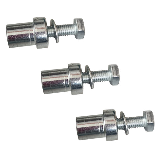 Navkar Systems Pack of 3 Nut Bolt (NB-SGM) for Gear Rack of Sliding Gate Motor