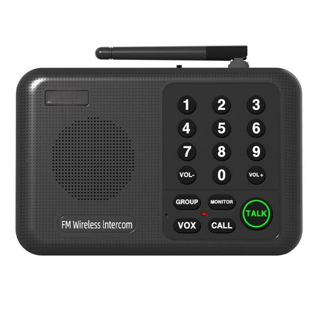 5280 Feet Range FM Wireless Home Intercom System for House Business Office Room to Room Communication Intercom System