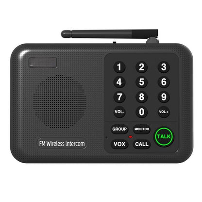 5280 Feet Range FM Wireless Home Intercom System for House Business Office Room to Room Communication Intercom System