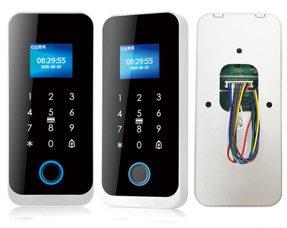 F200 Fingerprint, Card, Password Access Control Remote Compatible, Remote not included