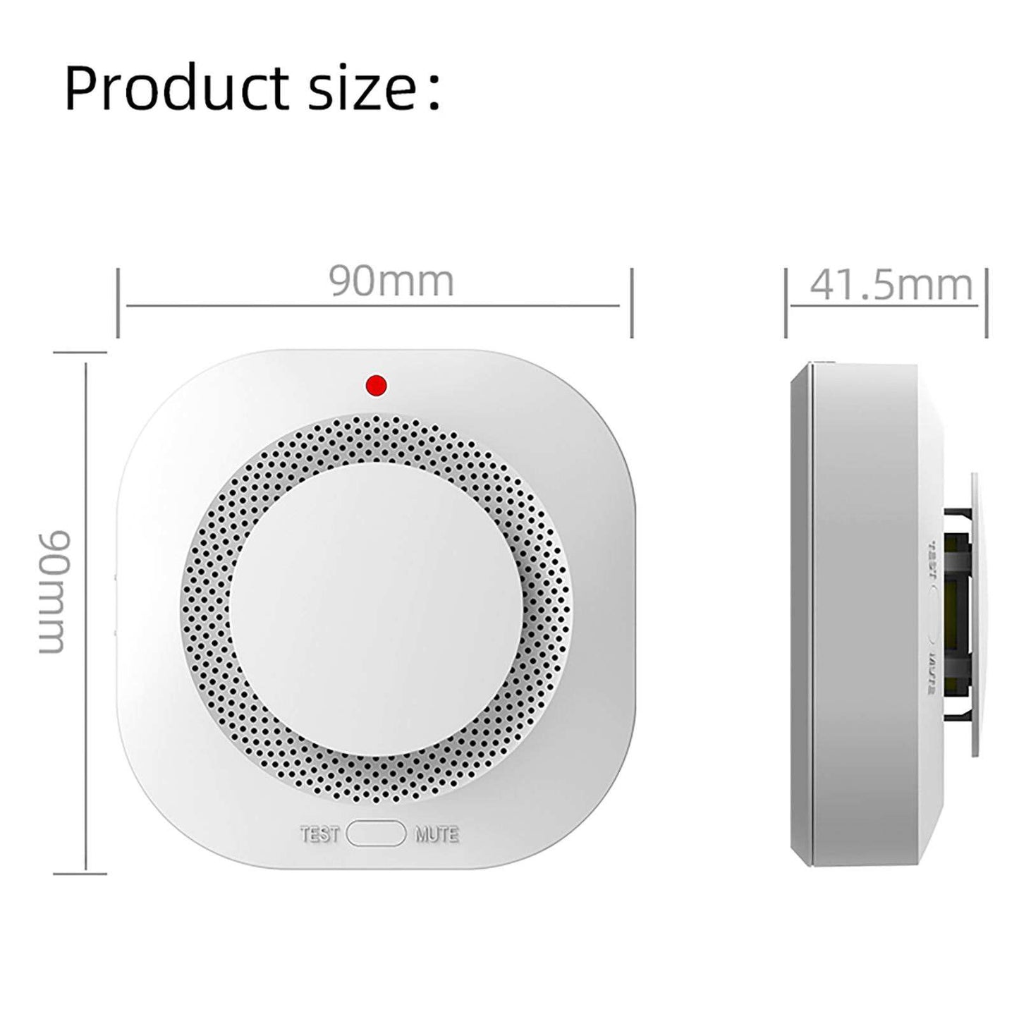 Navkar Systems Tuya smart wireless smoke alarm detector